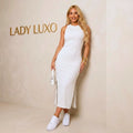 Vestido Midi Longo Regata Anarruga Premium