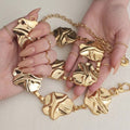 Cinto Corrente Organico Dourado