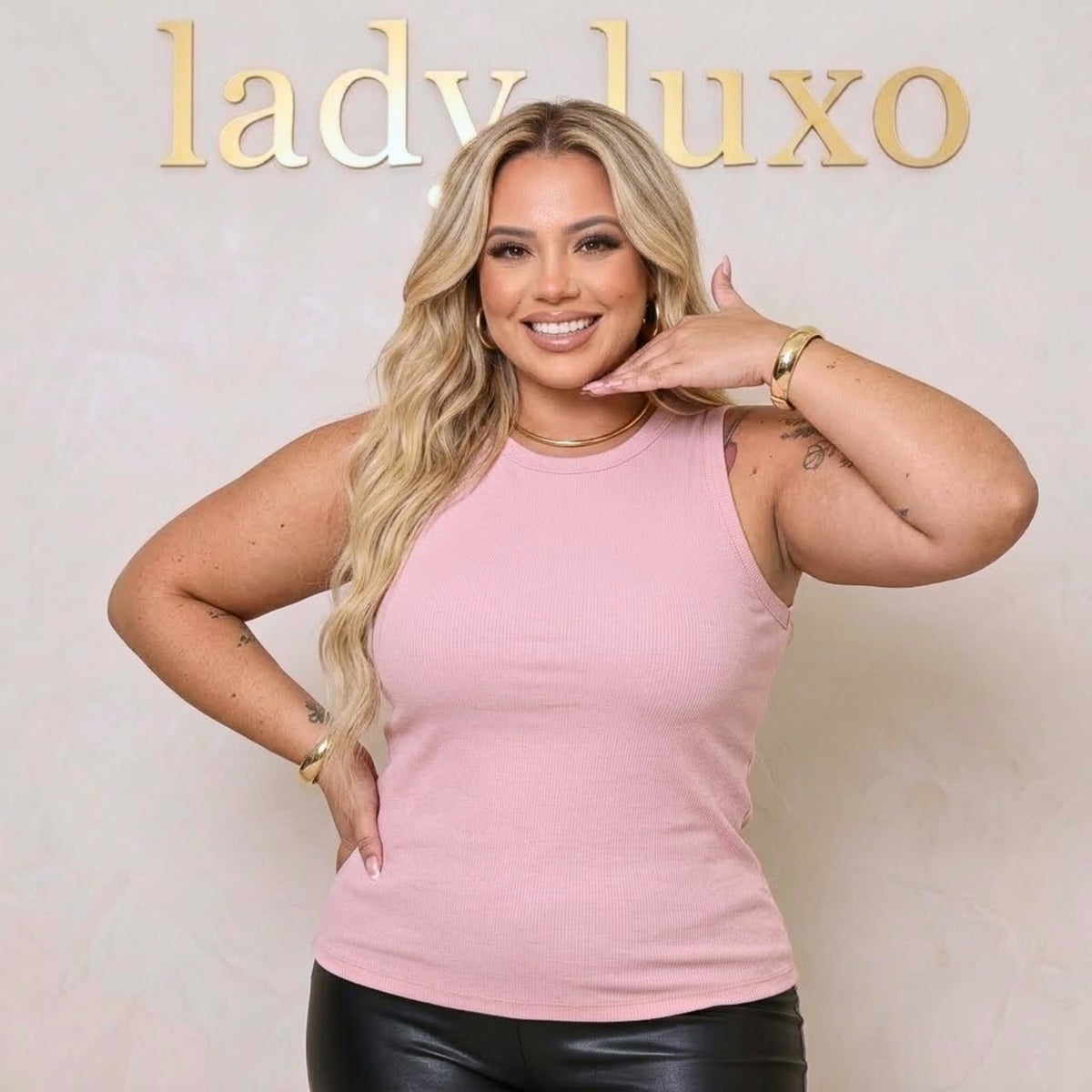 Blusa Regata Ribana Básica - G