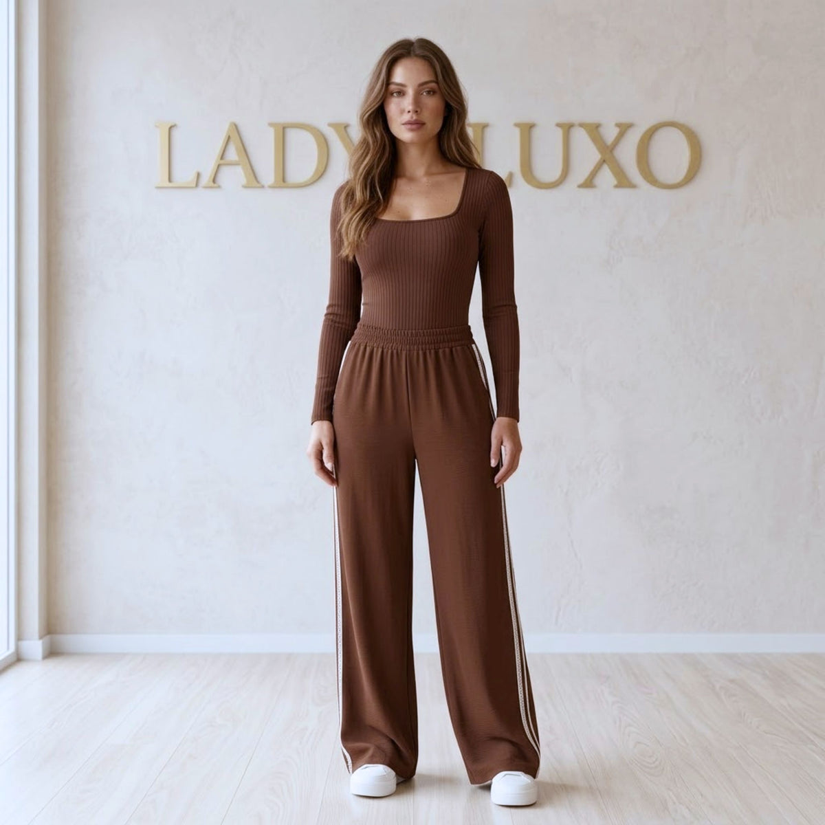 Pantalona Duna Listras Laterais Elastico