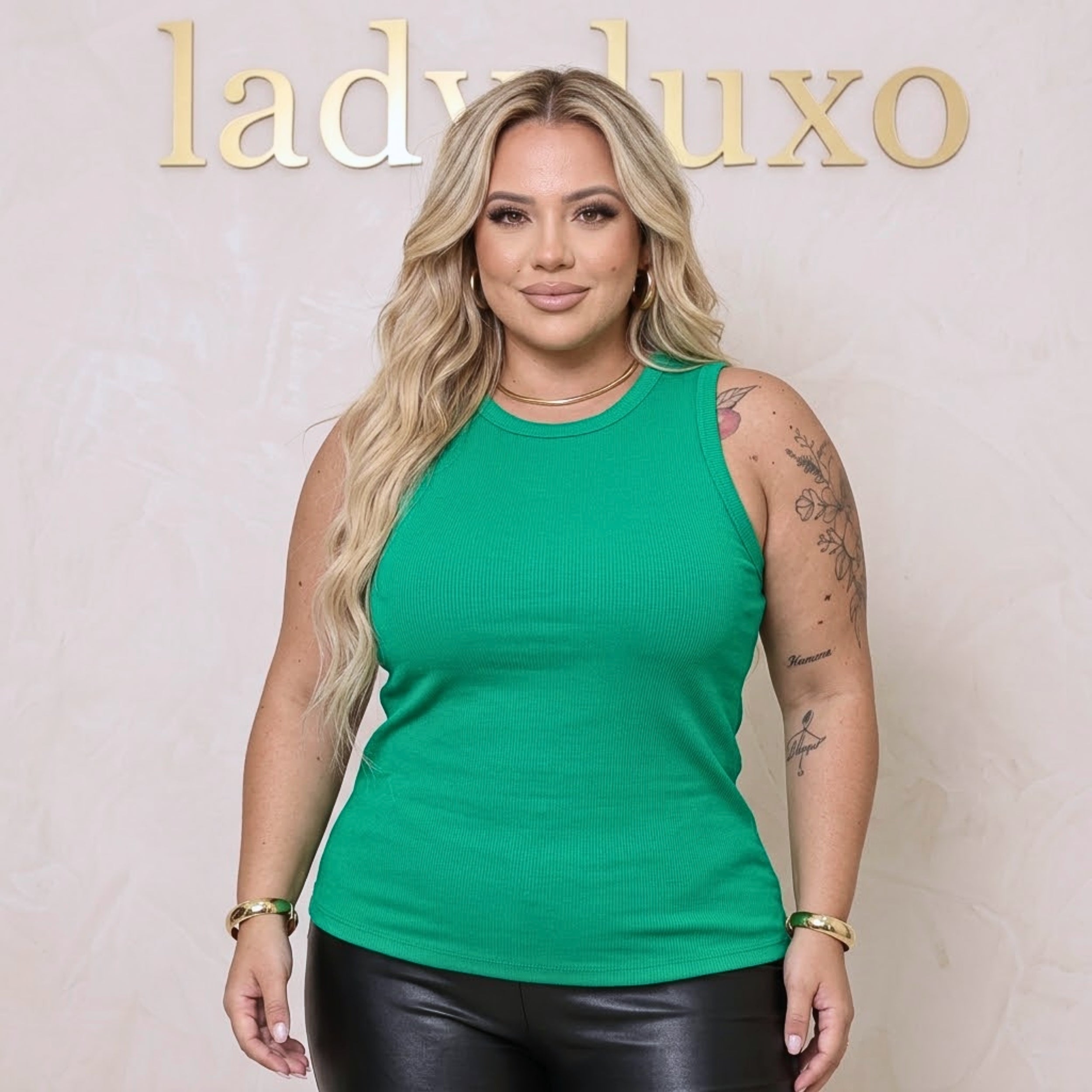 Blusa Regata Ribana Básica - G