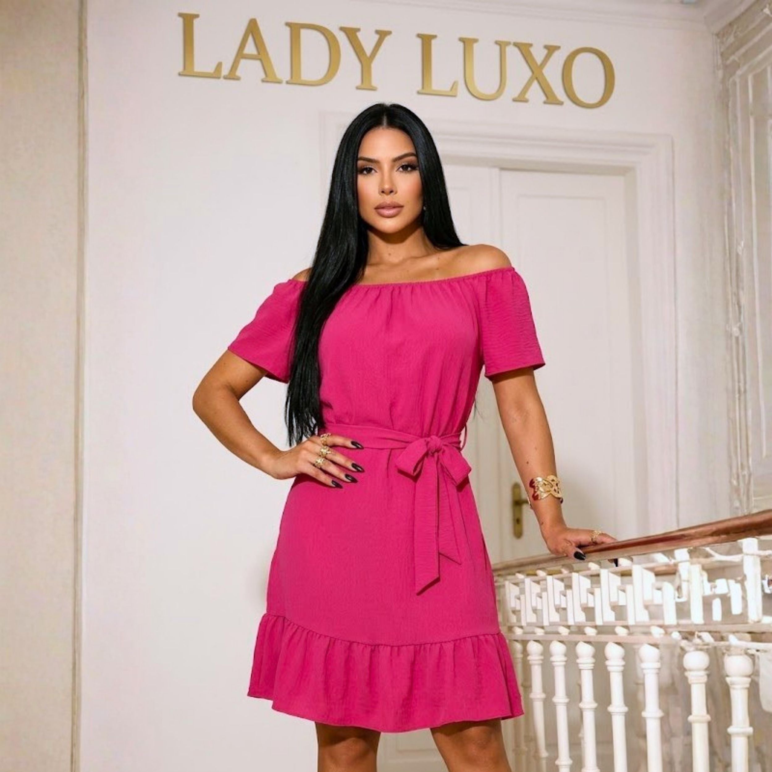 Vestido Ciganinha Duna Com Cinto