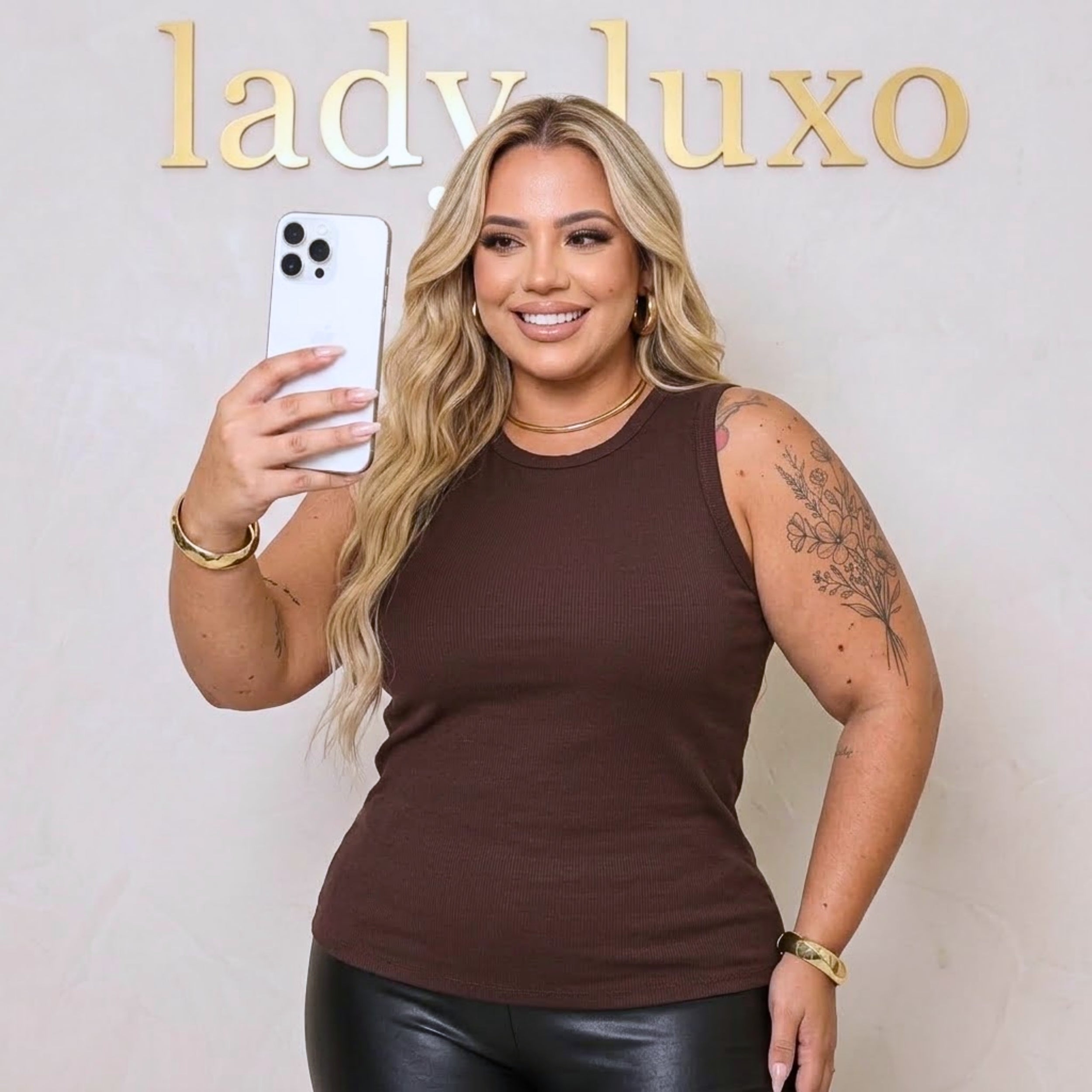Blusa Regata Ribana Básica - G