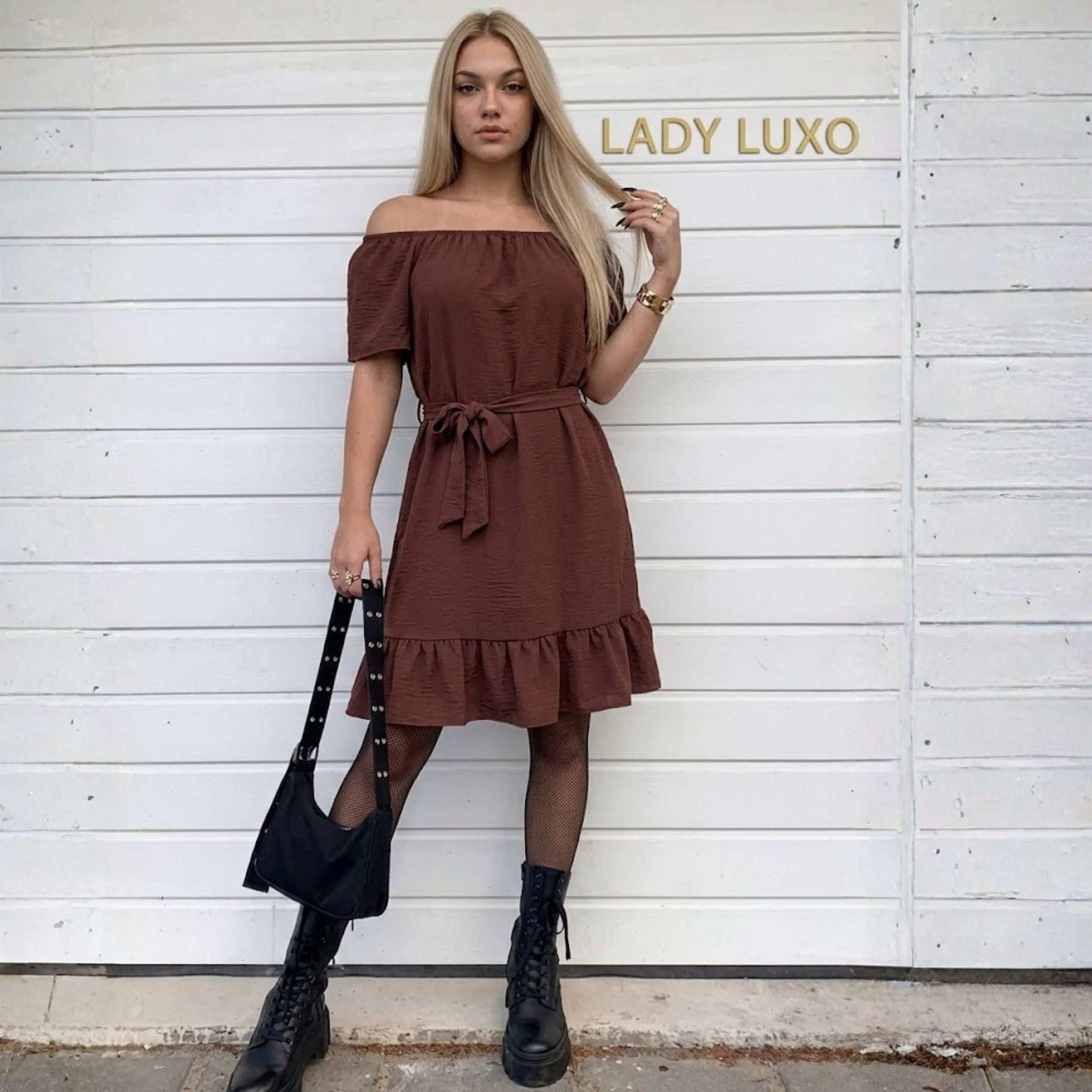 Vestido Ciganinha Duna Com Cinto