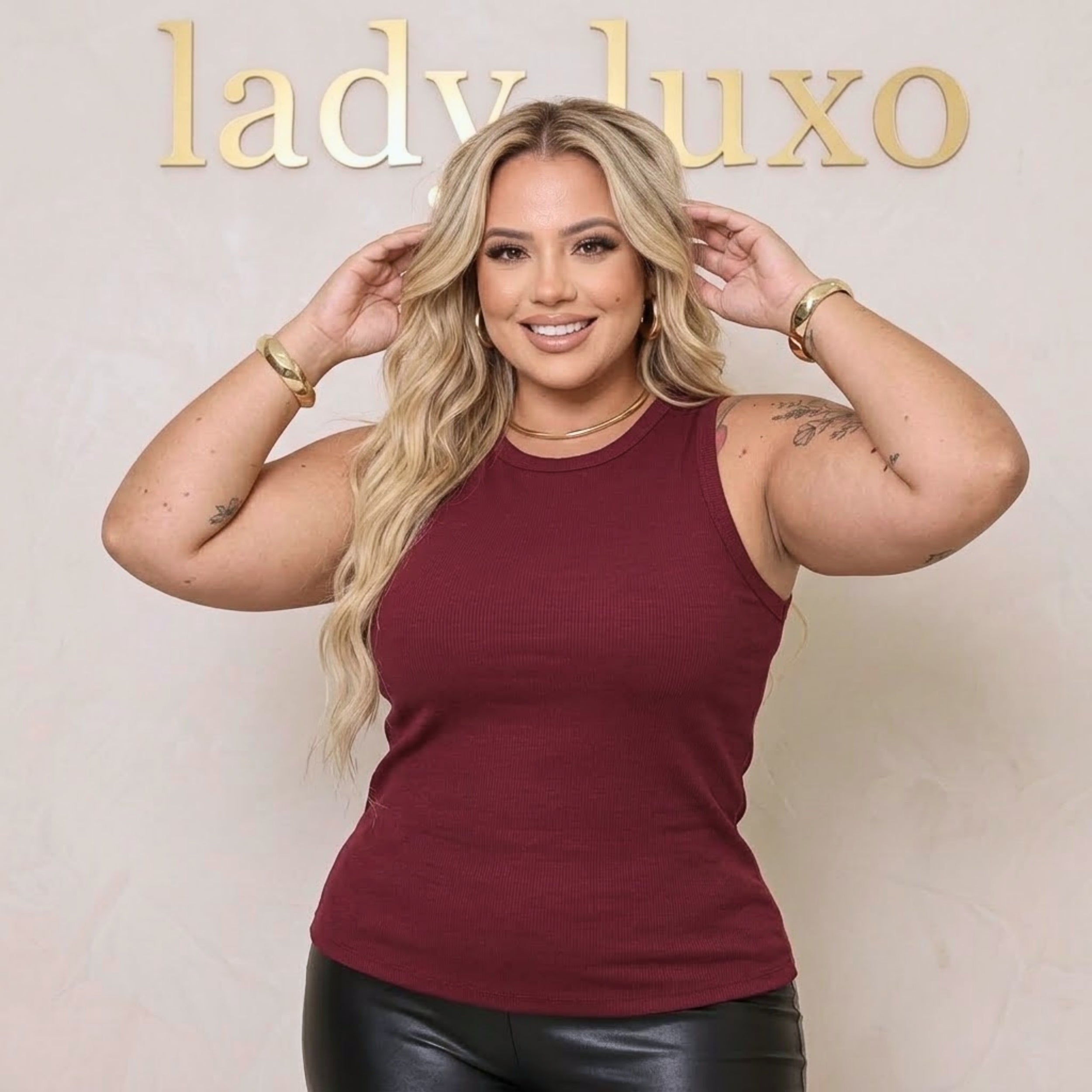 Blusa Regata Ribana Básica - G