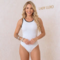 Body Regata Bicolor Off White