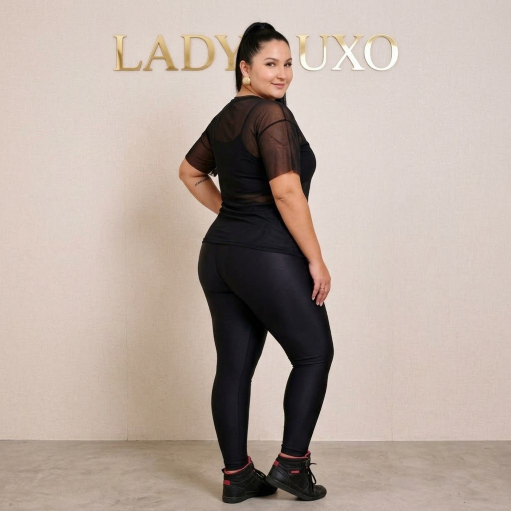 LEGGING + CAMISETA GG PLUS SIZE