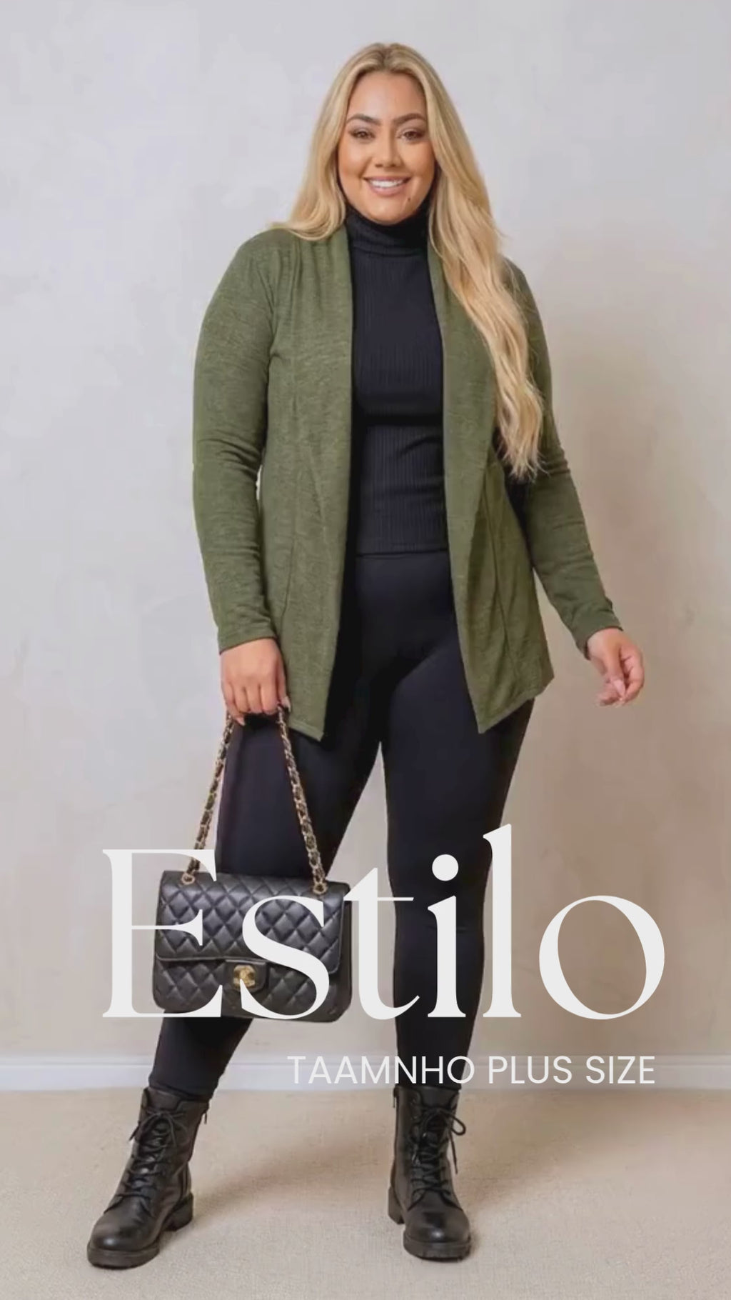Maxi Cardigan Quentinho Lazinha Outono Inverno Plus Size
