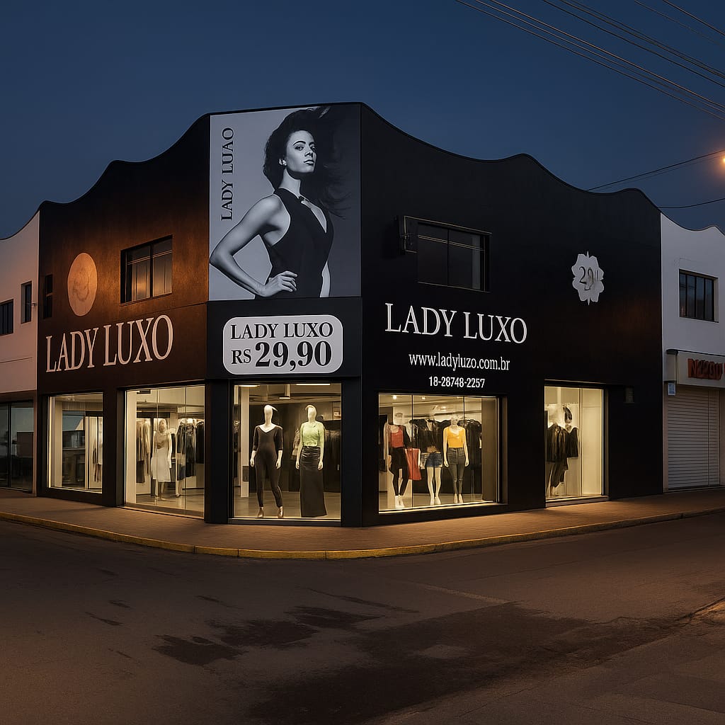 Fachada da Lady Luxo
